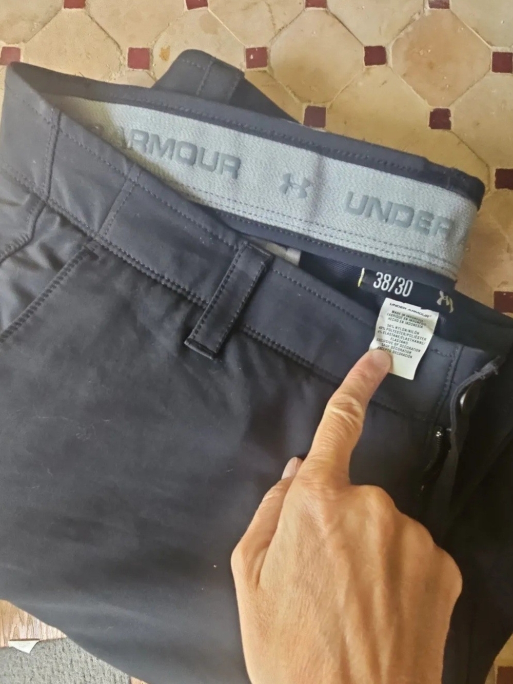 Under Armour Men's Black Performance Pants